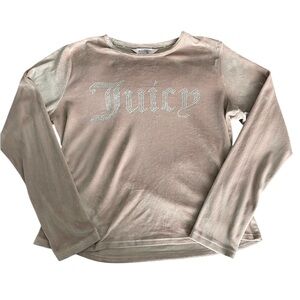 Juicy Couture pj top velvet